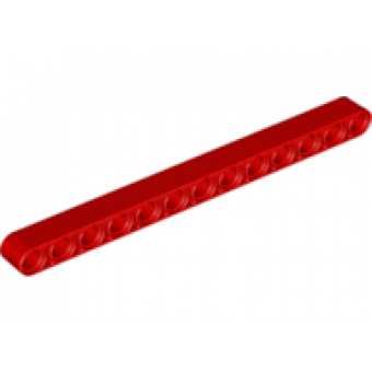 technic hefbalk dik 1x13 red